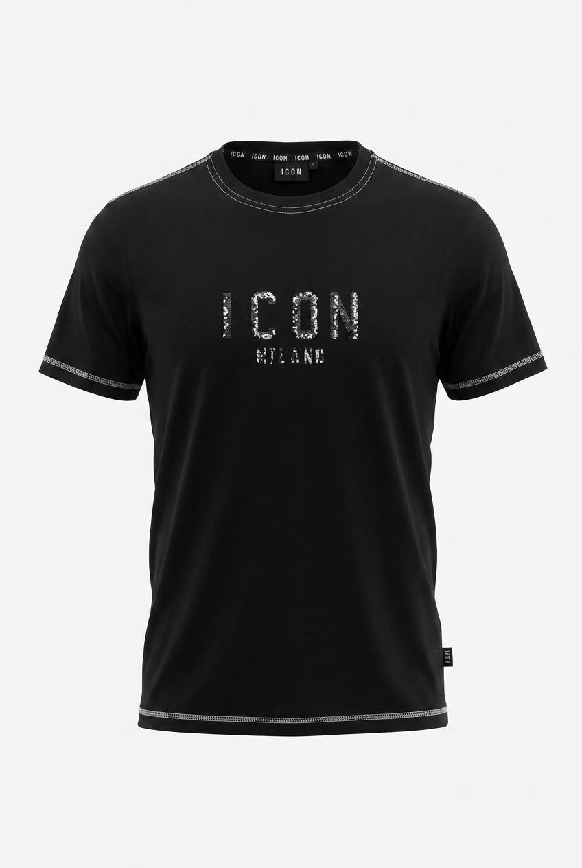 ICON MILANO بلوزة قطن كافة الأحجام
