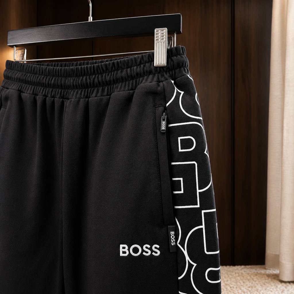 BOSS طقم شورت وبلوزة صيني (عدد 10 حبات)