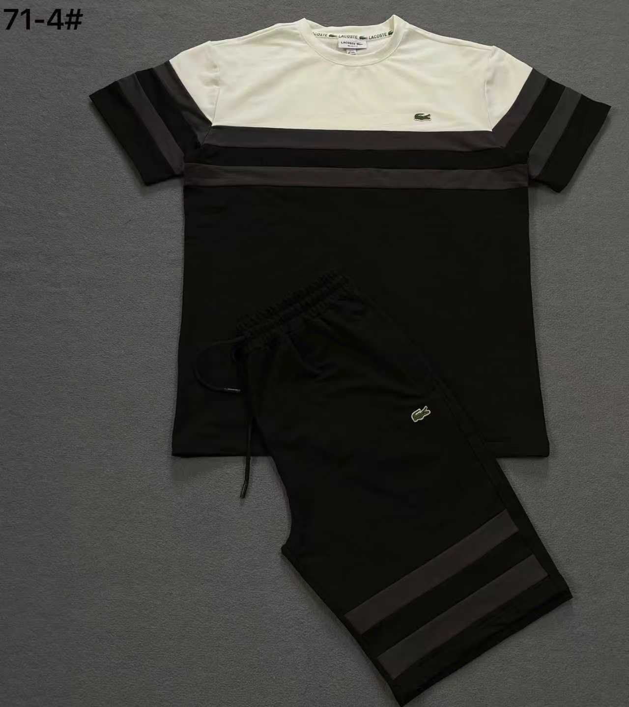 LACOSTE طقم شورت وبلوزة صيني (عدد 10 حبات)